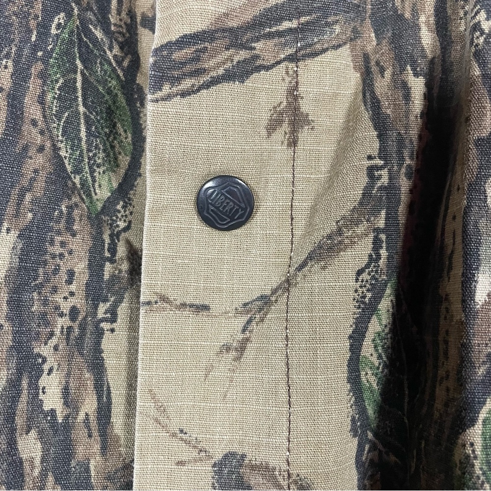 VTG 80s/90s Realtree Camouflage Bomber Snap Jacket by Liberty Made in USA - Picture 11 of 14